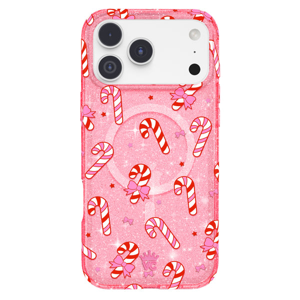 Pink Peppermint Princess iPhone Case