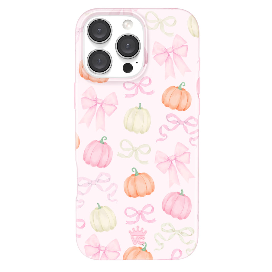 Pink Pumpkin Princess iPhone Case
