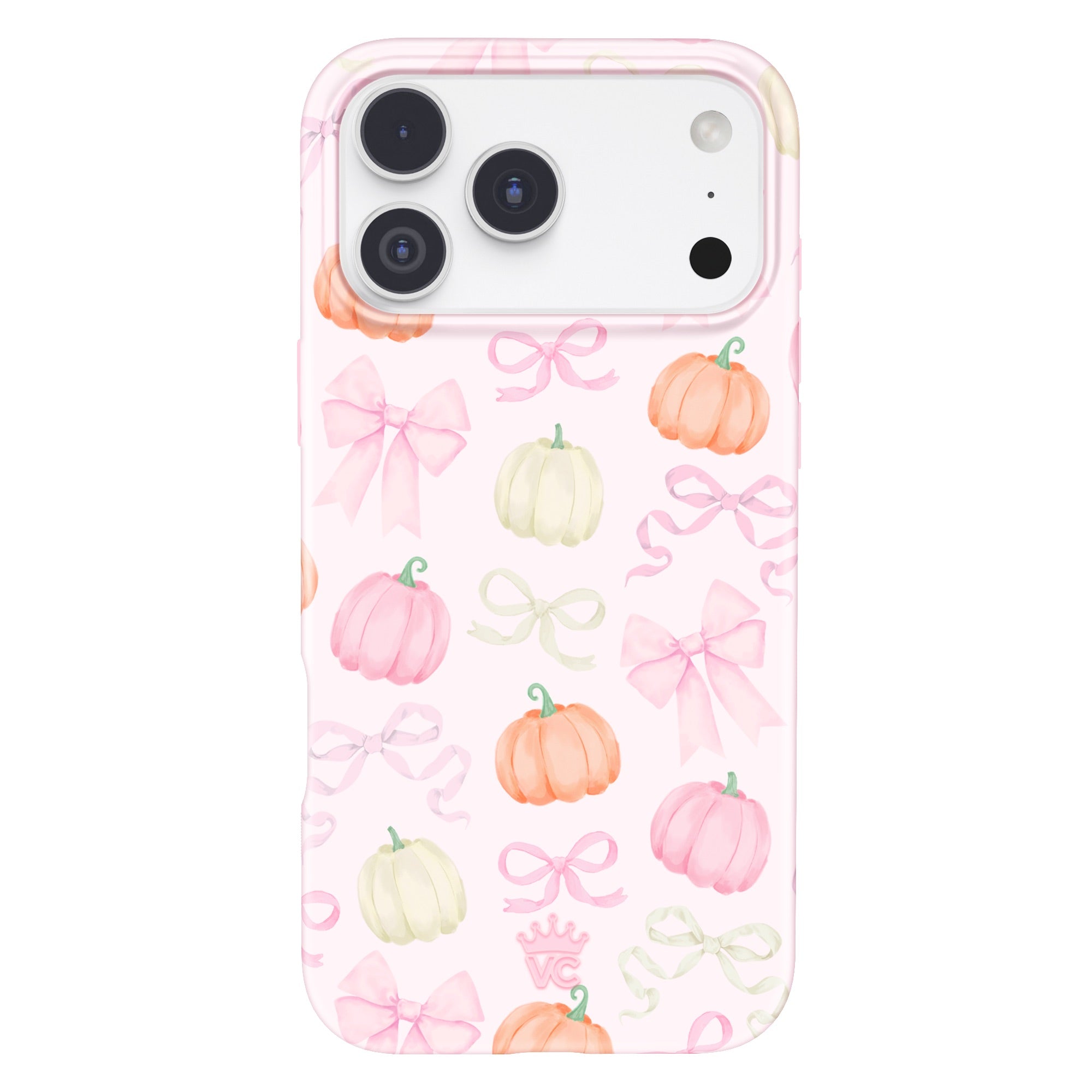 Pink Pumpkin Princess iPhone Case