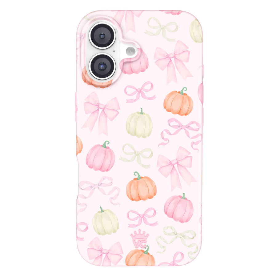 Pink Pumpkin Princess iPhone Case
