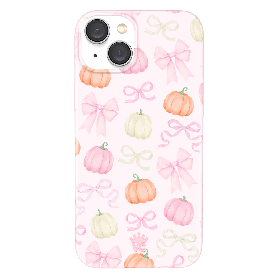 Pink Pumpkin Princess iPhone Case