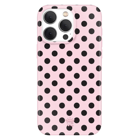Princess Pink Polka Dot iPhone Case Princess Pink Polka Dot iPhone Case