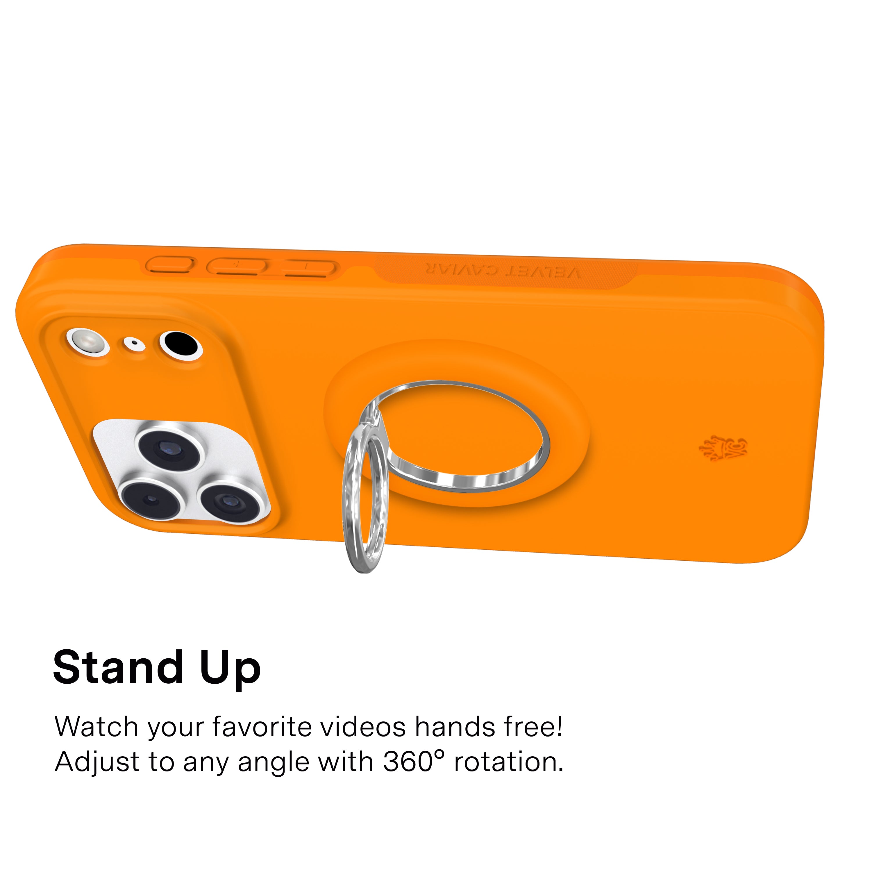 Pumpkin Spice Orange MagSafe Grip Ring - Thumbnail 4