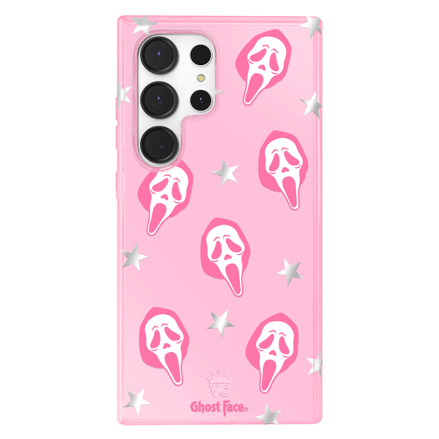 Ghost Face Call Me Pink Samsung Case