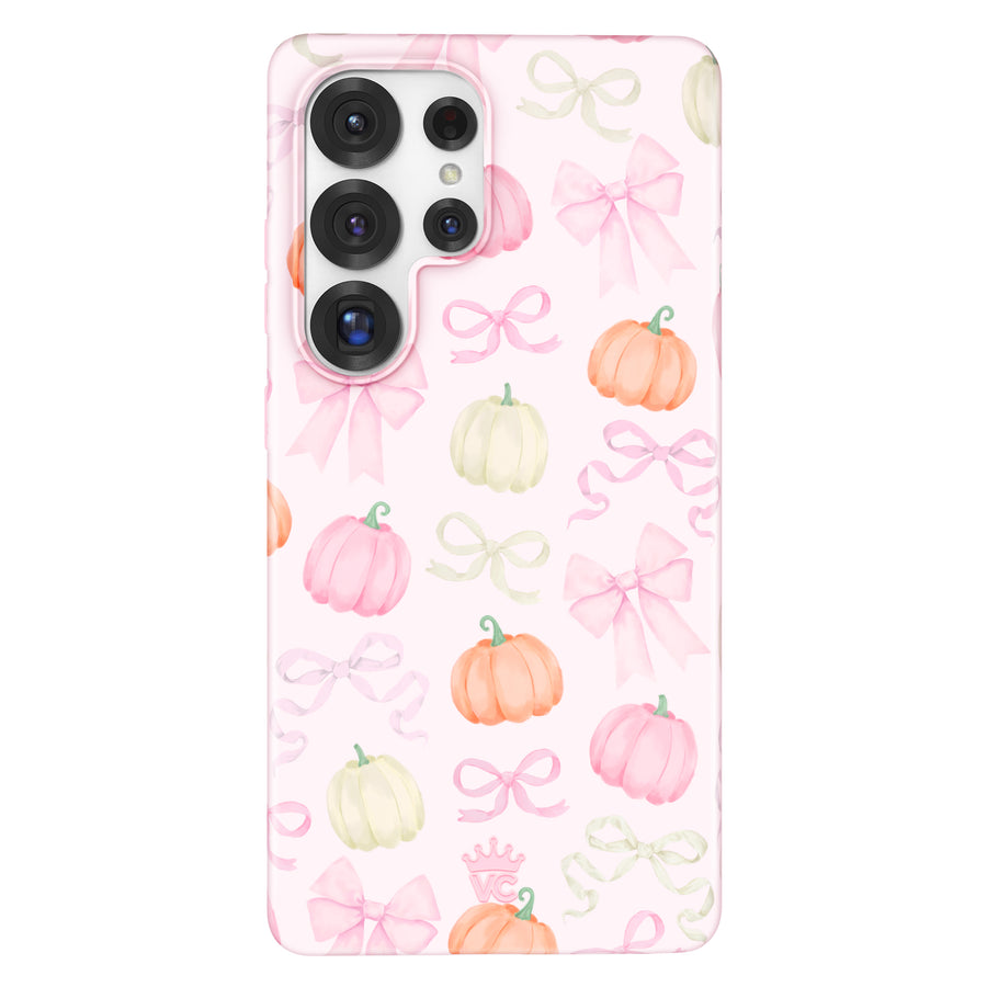 Pink Pumpkin Princess Samsung Case
