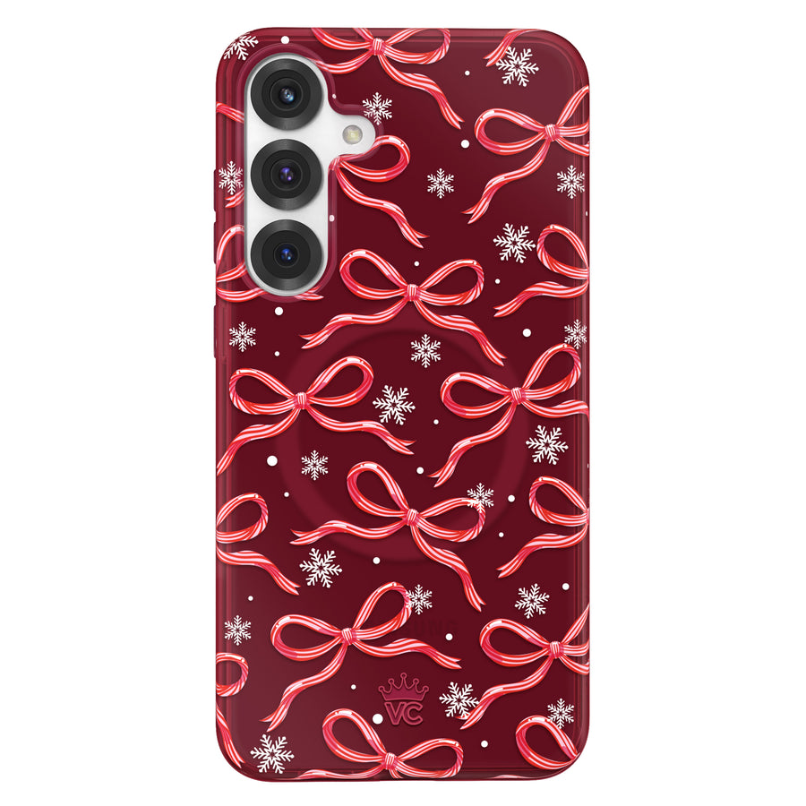 Candy Cane Bows Samsung Case