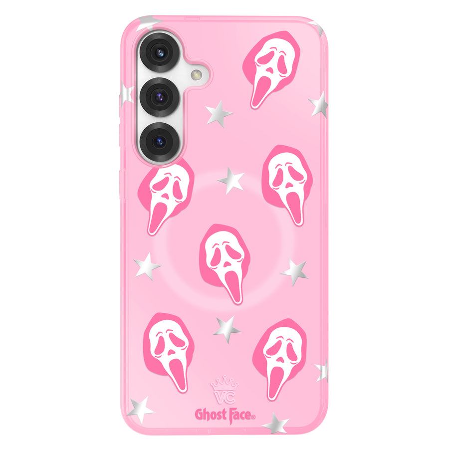 Ghost Face Call Me Pink Samsung Case