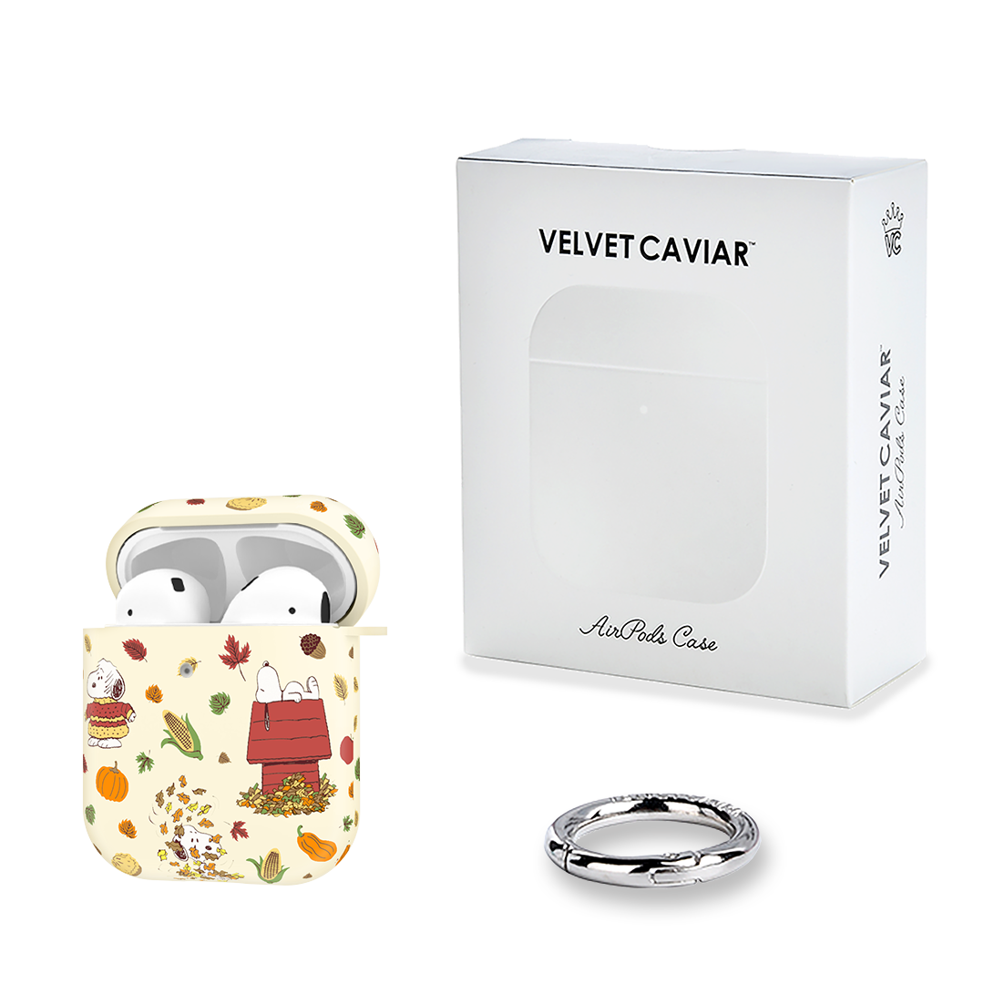 Snoopy Autumn Leaves AirPod Case - Thumbnail 3