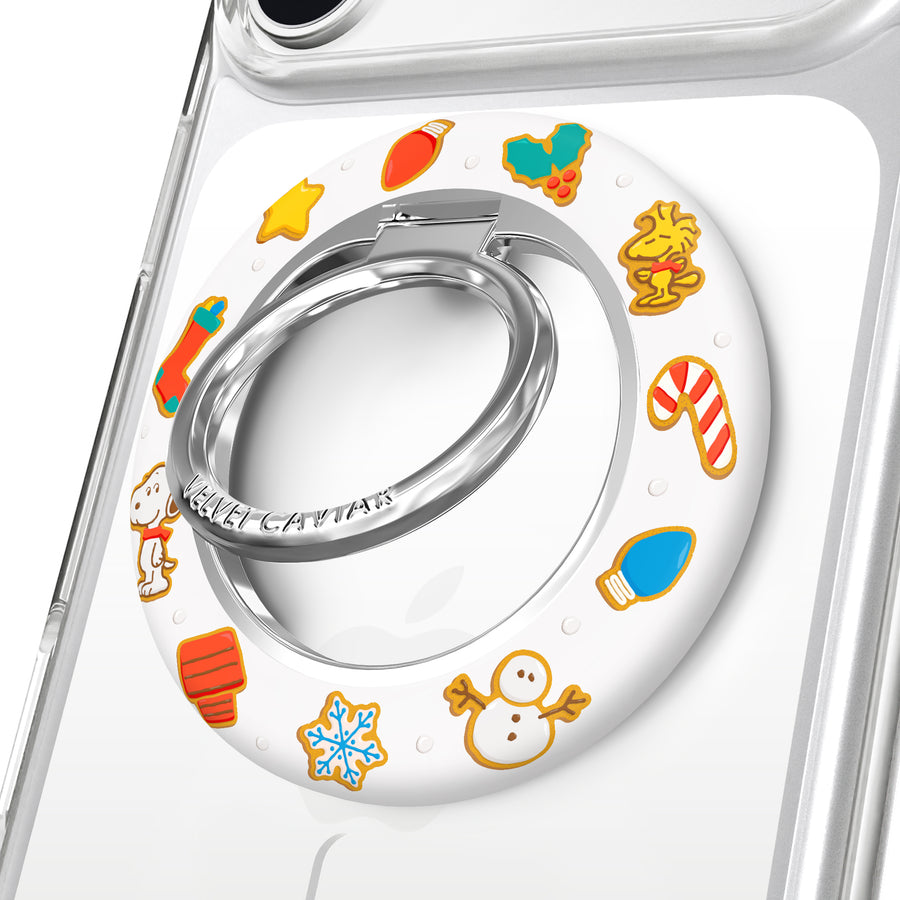 Snoopy Gingerbread Glitter MagSafe Grip Ring