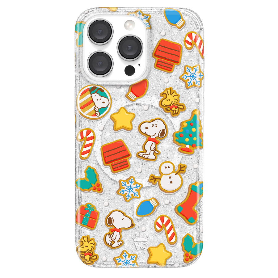 Snoopy Gingerbread Glitter iPhone Case