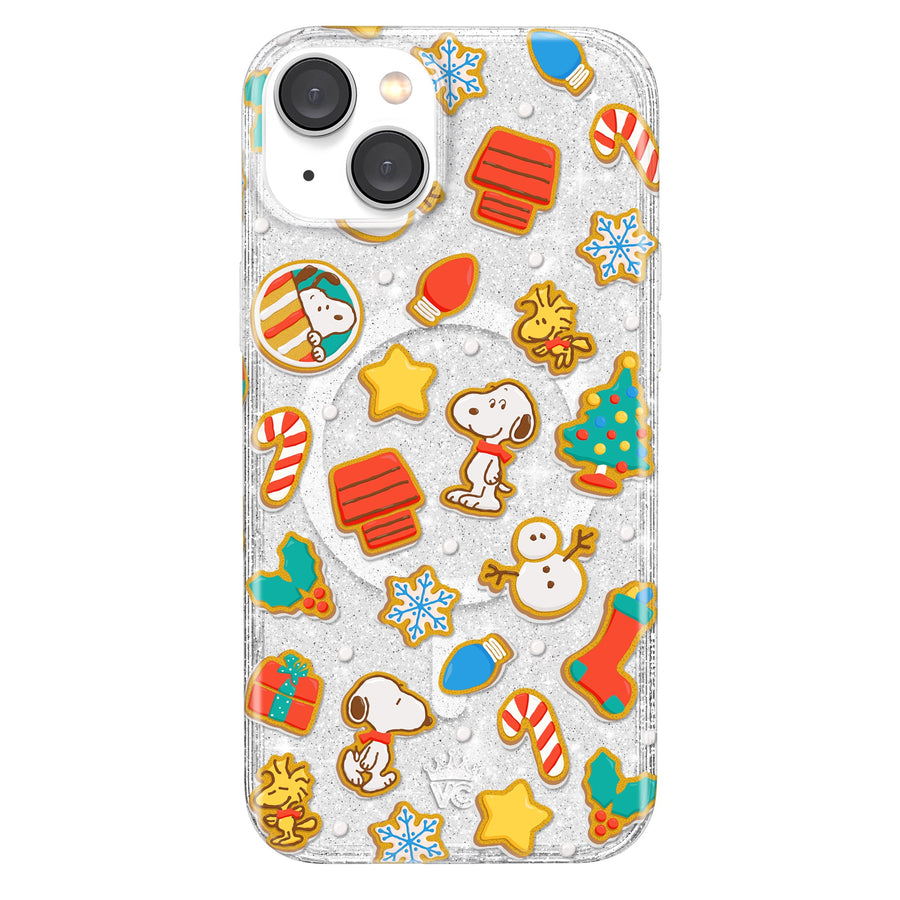 Snoopy Gingerbread Glitter iPhone Case