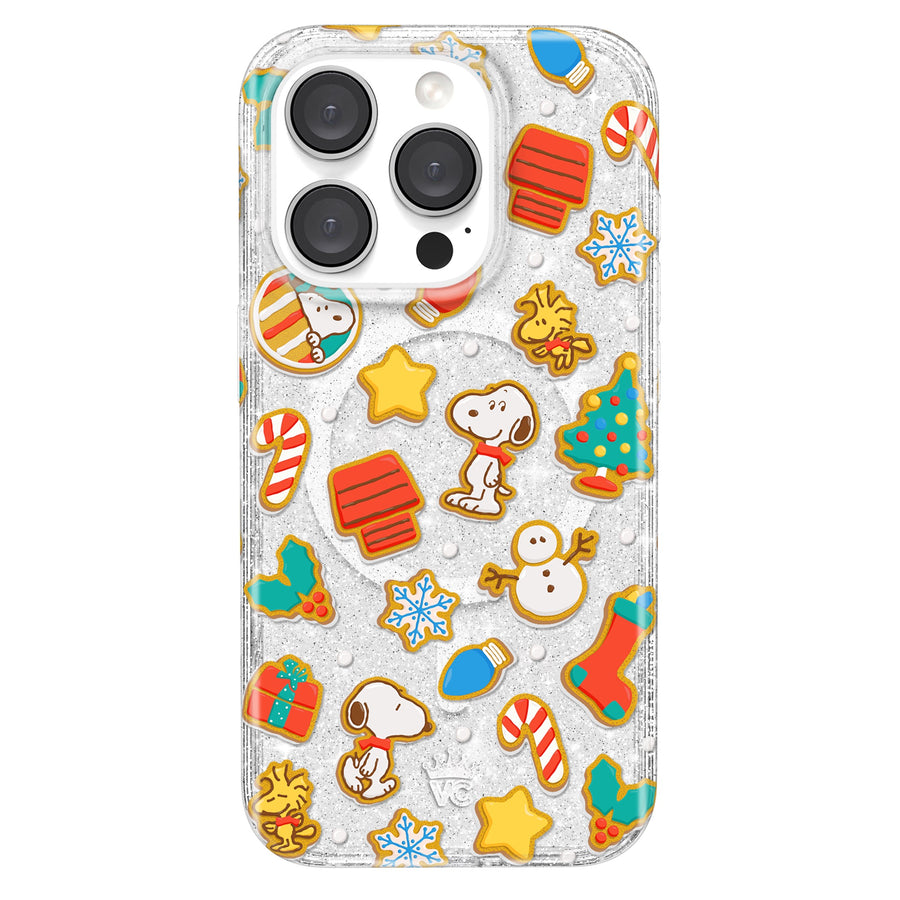 Snoopy Gingerbread Glitter iPhone Case