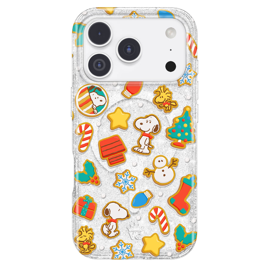 Snoopy Gingerbread Glitter iPhone Case