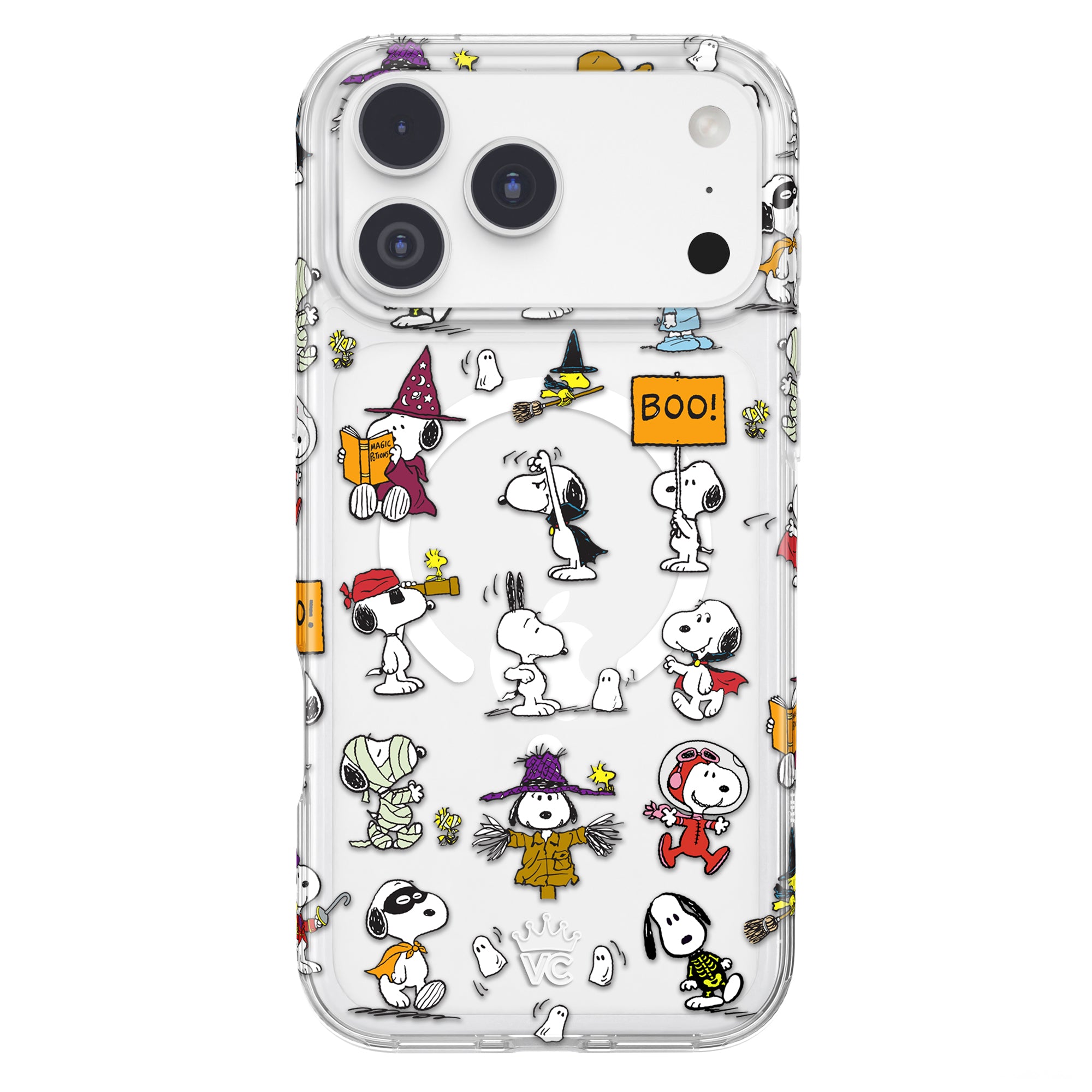 Snoopy Spooky Moods iPhone Case