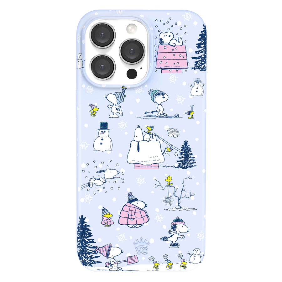 Snoopy Winter Moods iPhone Case