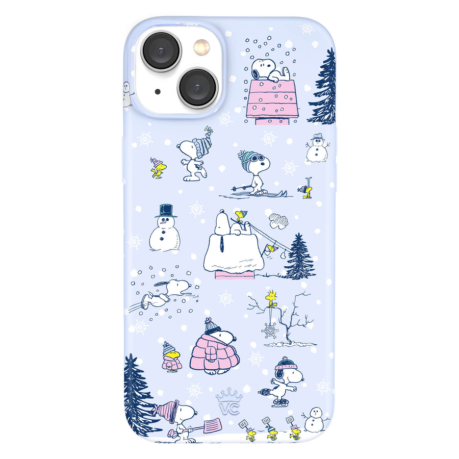 Snoopy Winter Moods iPhone Case