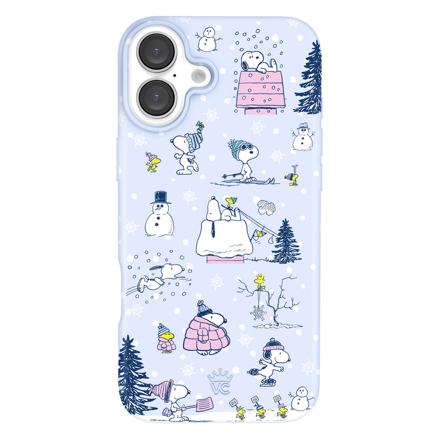 Snoopy Winter Moods iPhone Case