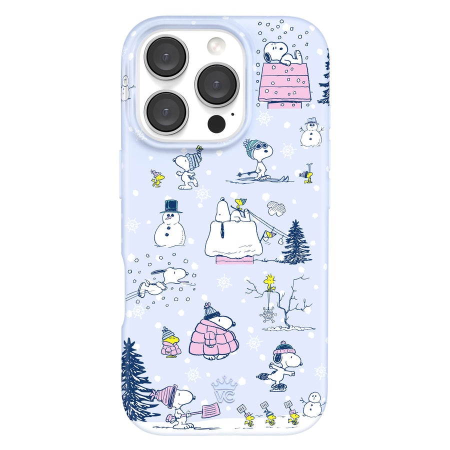 Snoopy Winter Moods iPhone Case