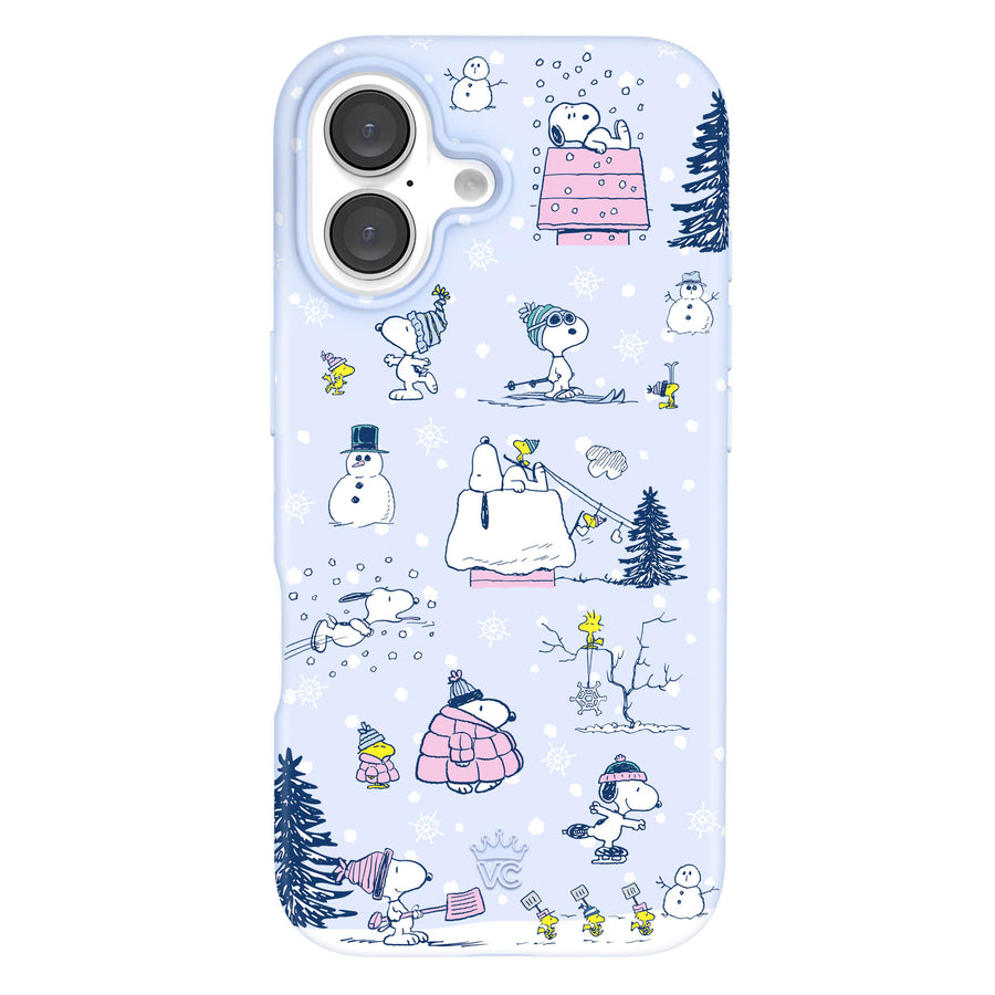 Snoopy Winter Moods iPhone Case