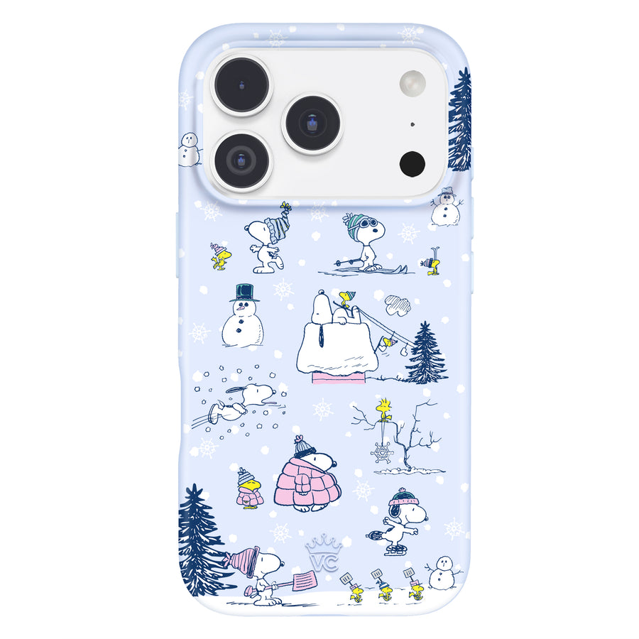 Snoopy Winter Moods iPhone Case