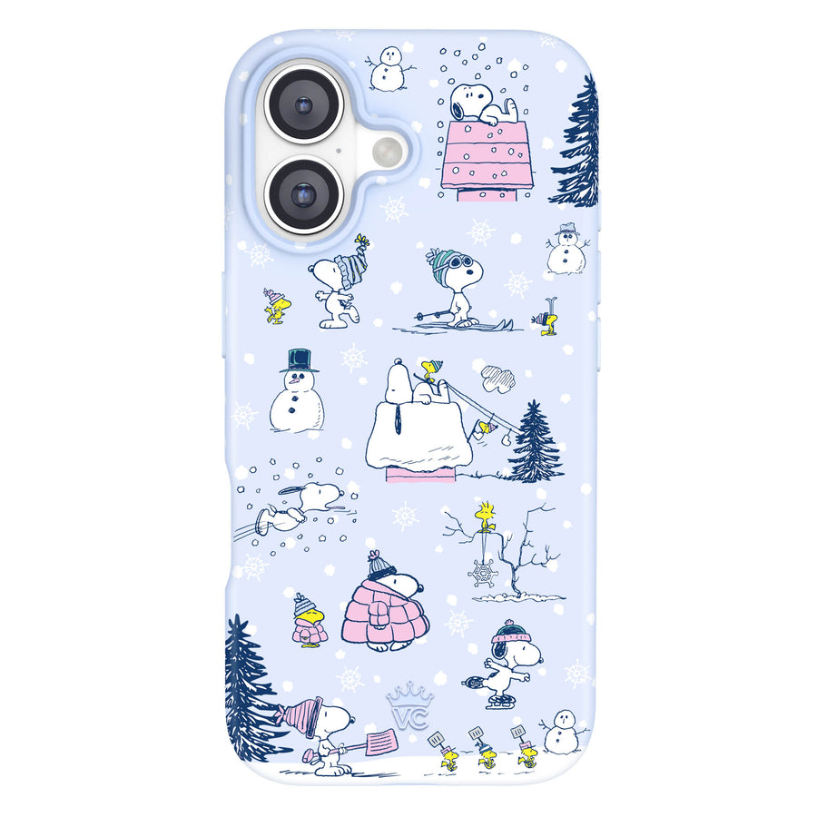 Snoopy Winter Moods iPhone Case
