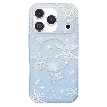Snow Angel Glitter iPhone Case