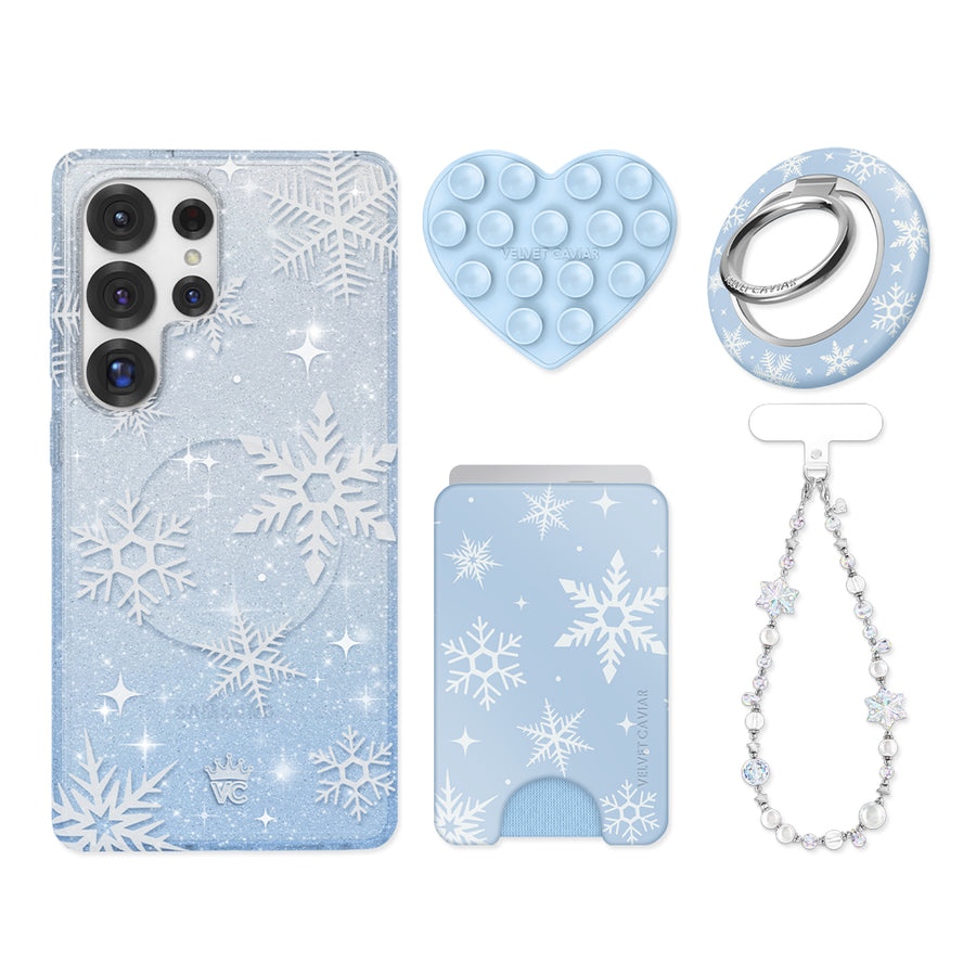 Snow Angel Glitter Samsung Bundle Set
