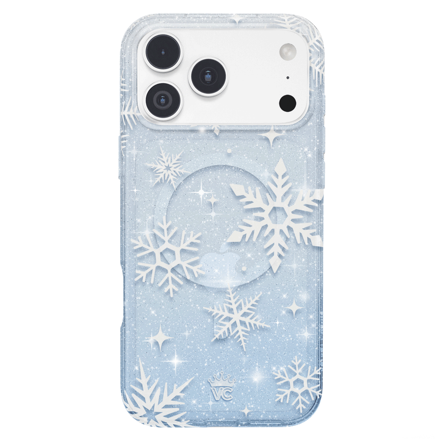 Snow Angel Glitter iPhone Case