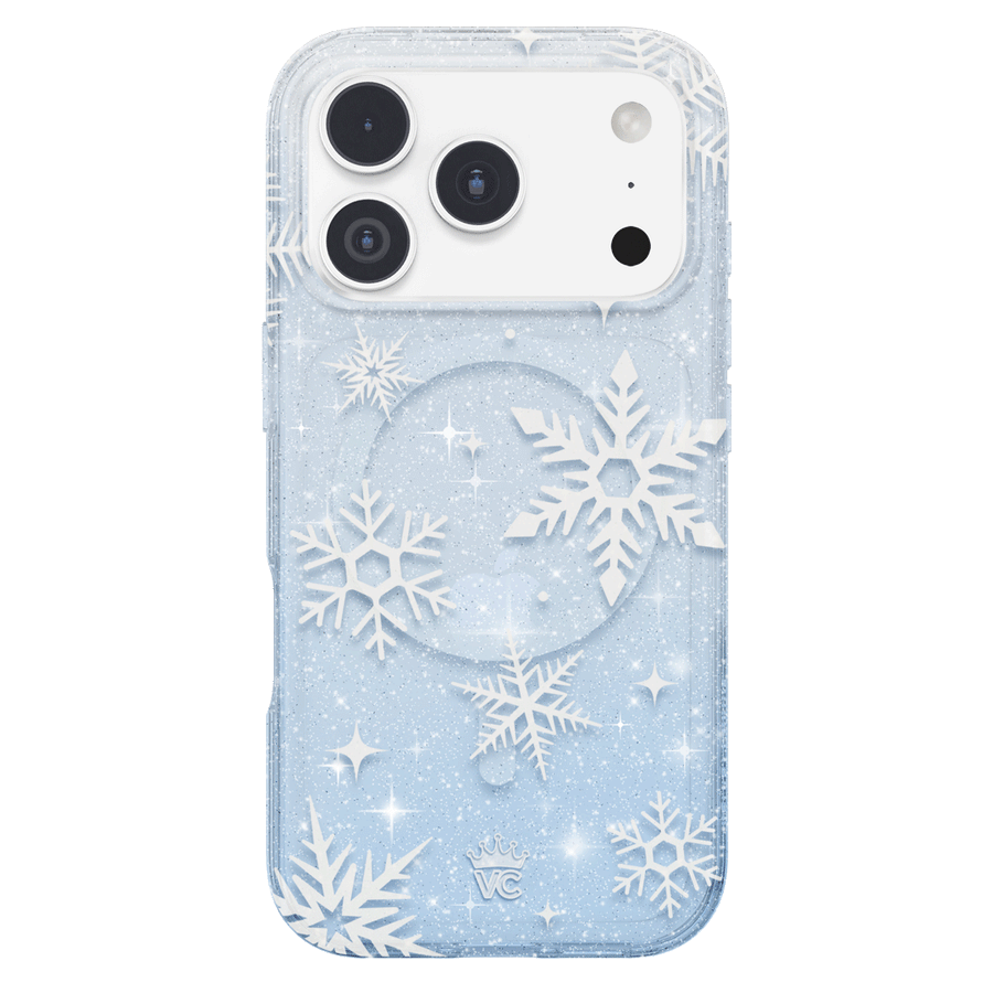 Snow Angel Glitter iPhone Case