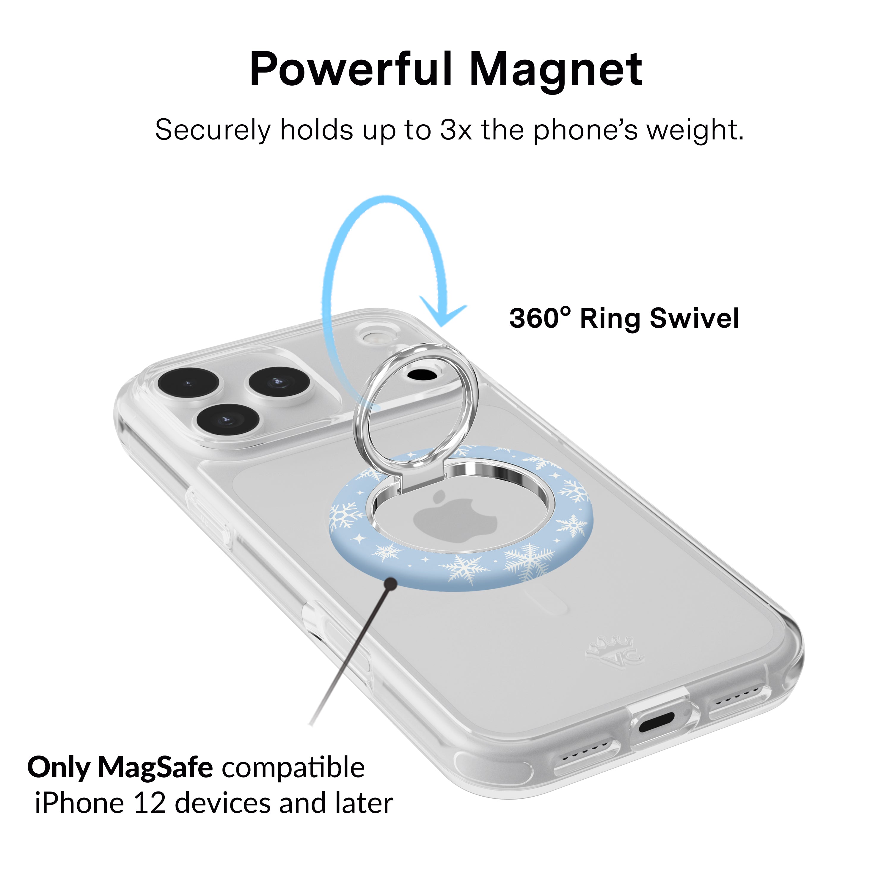 Snow Angel MagSafe Grip Ring - Thumbnail 2