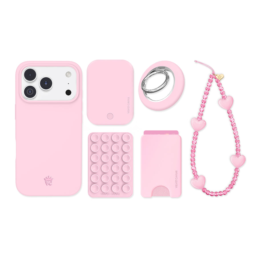 Strawberry Milk iPhone Bundle Set