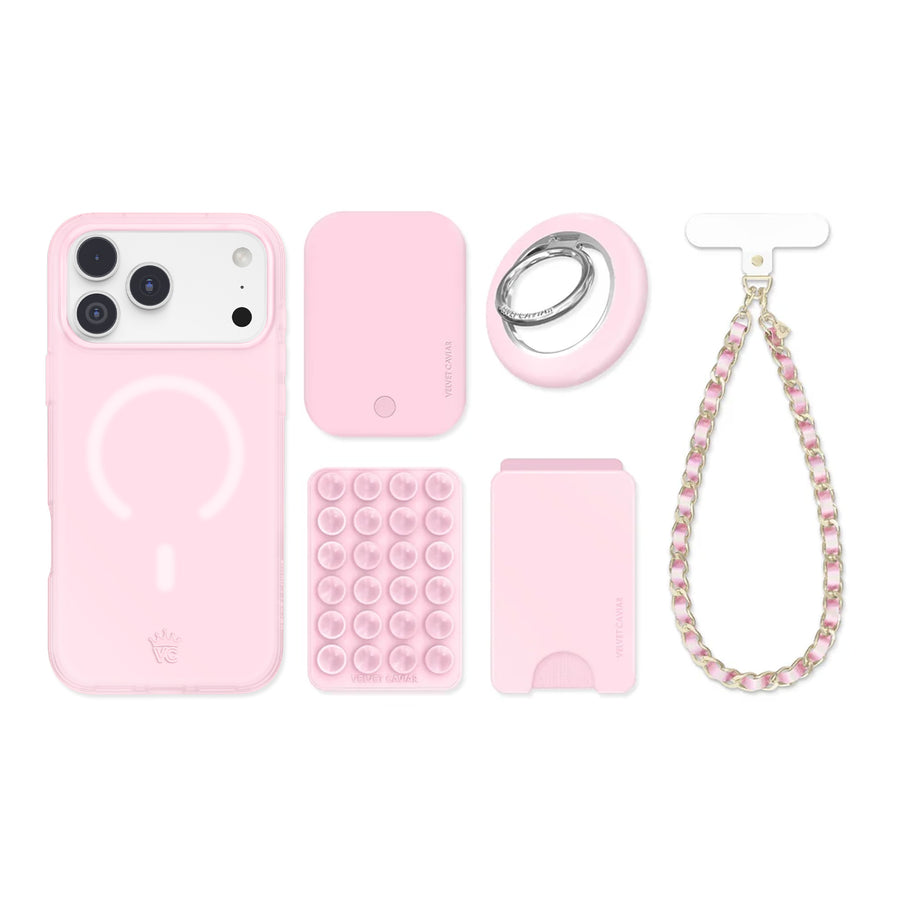 Strawberry Milk Jelly iPhone Bundle Set