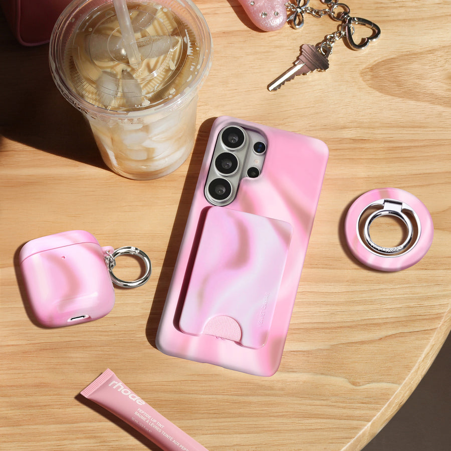 Strawberry Swirl Samsung Case lifestyle