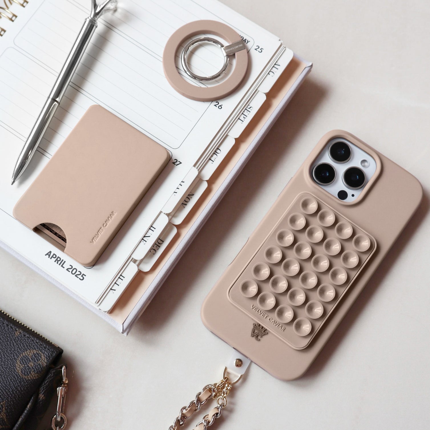 Toasted Almond MightyGrip MagSafe Mount - Thumbnail 2