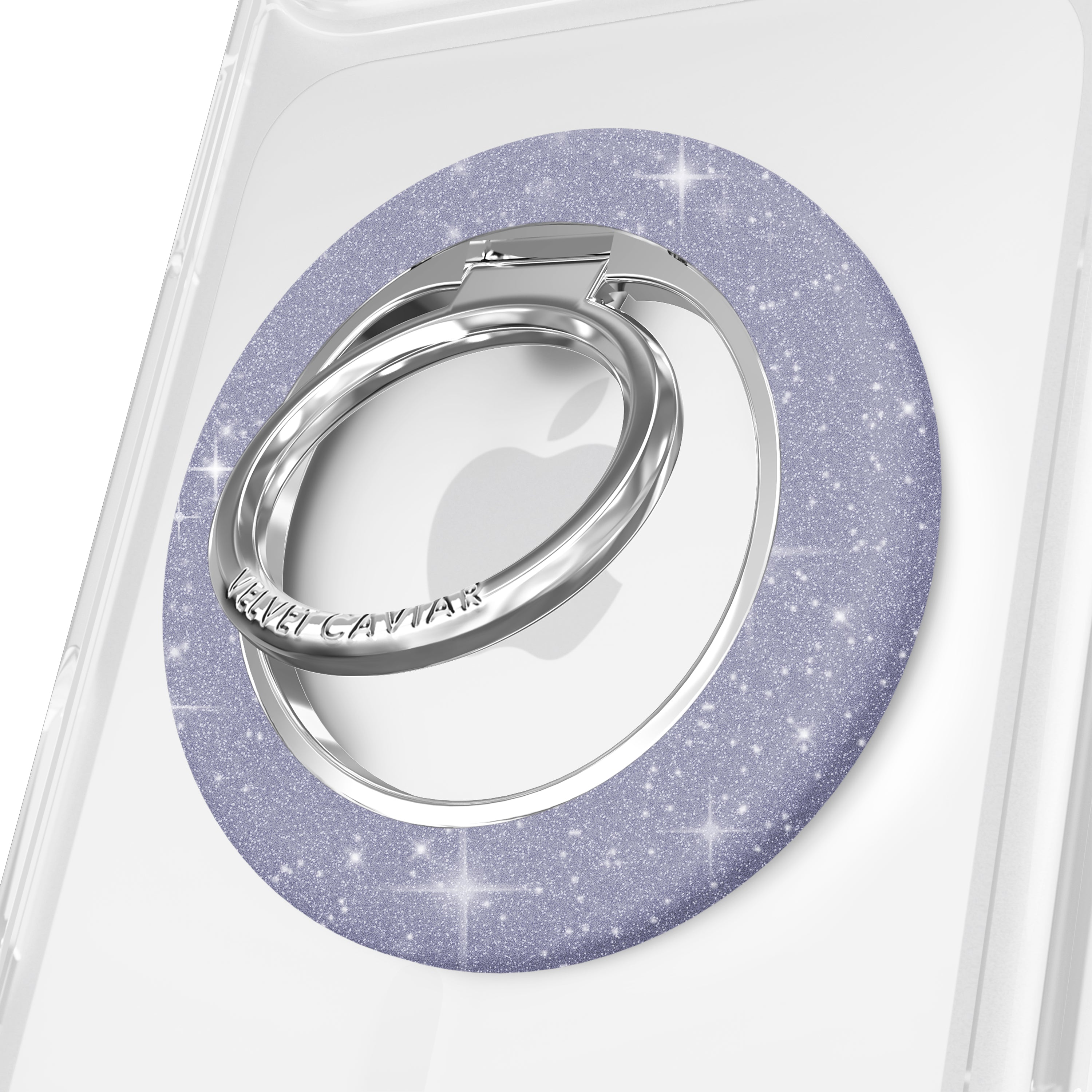 Lilac Stardust Glitter MagSafe Grip Ring