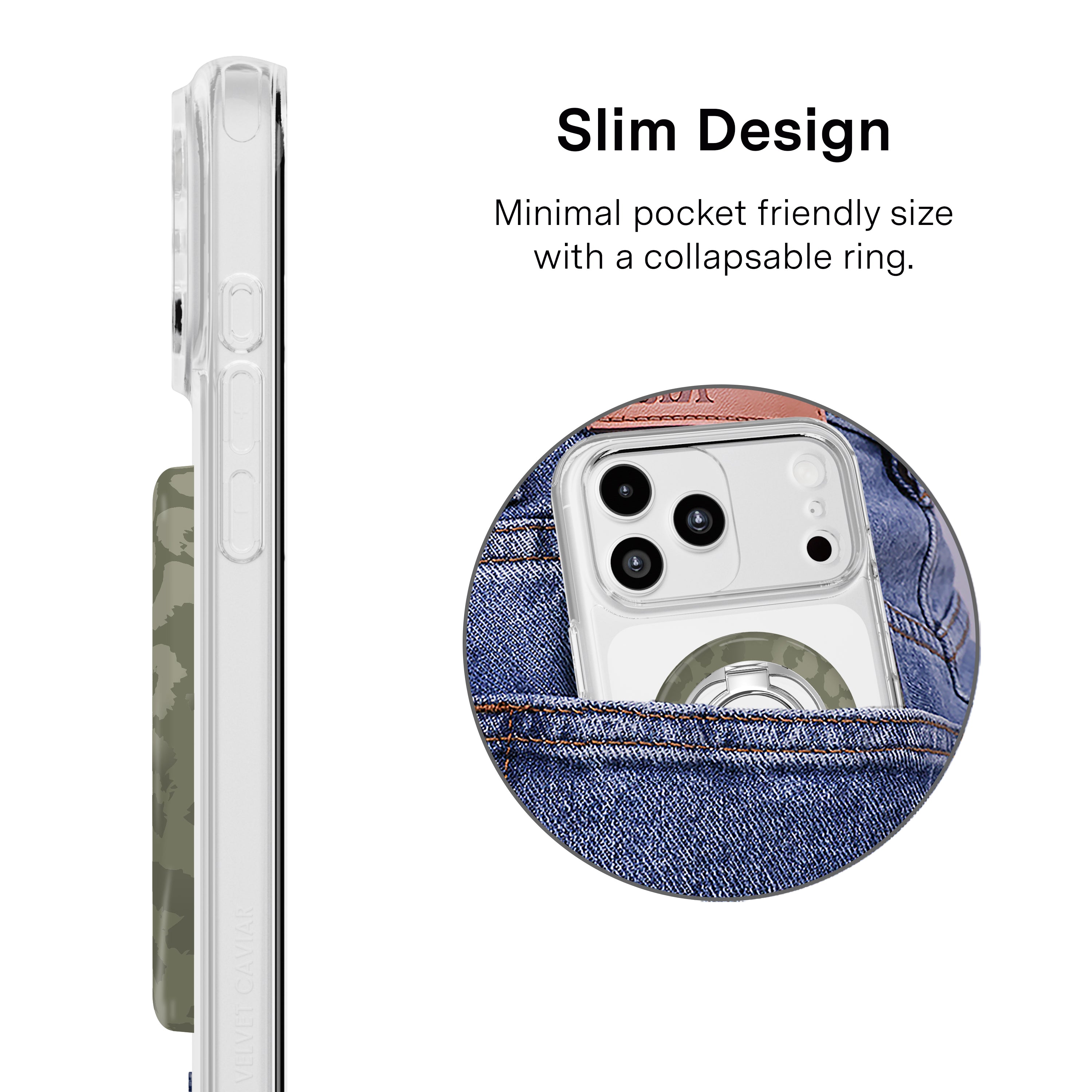 Olive Leopard MagSafe Grip Ring - Thumbnail 5