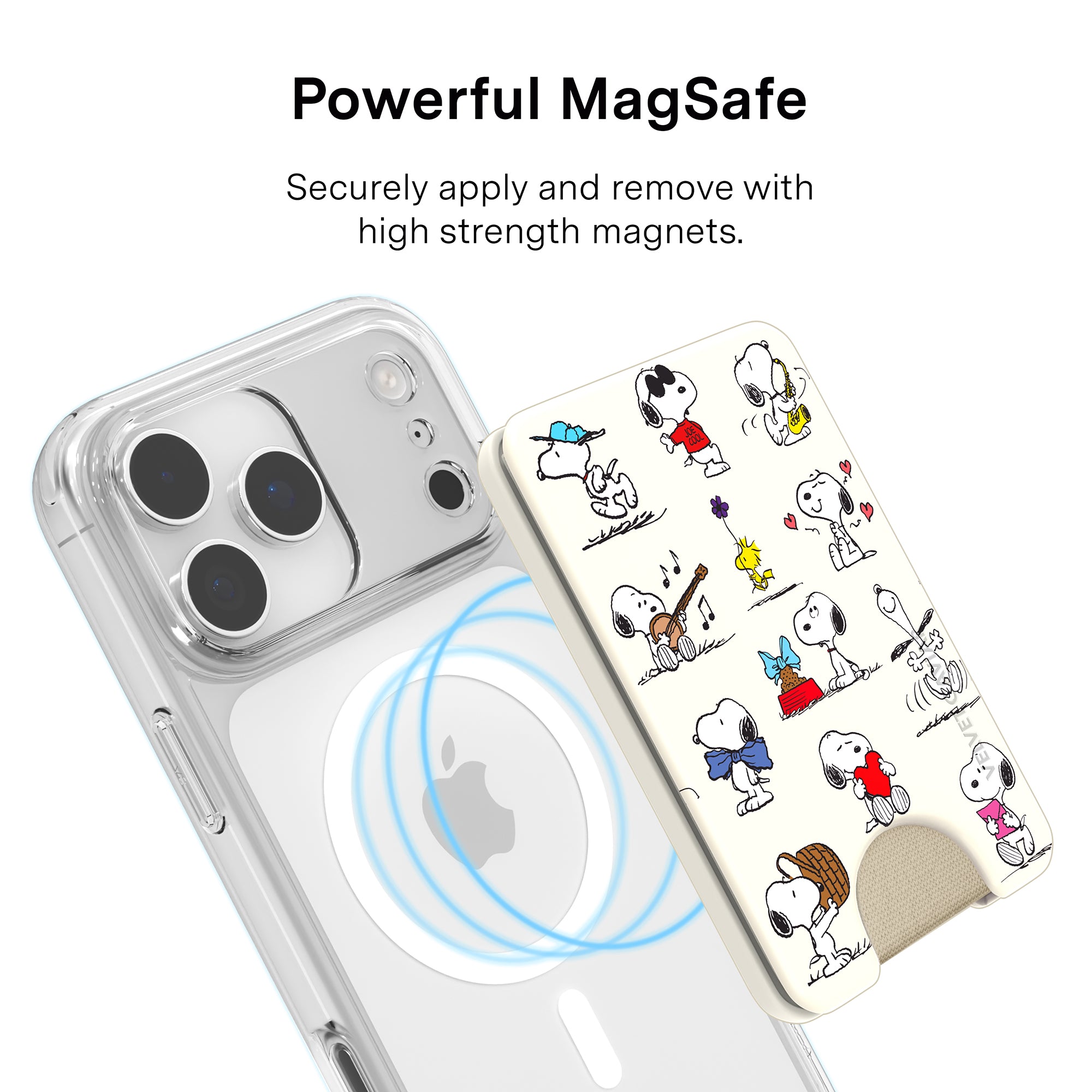 Snoopy Moods MagSafe Wallet
