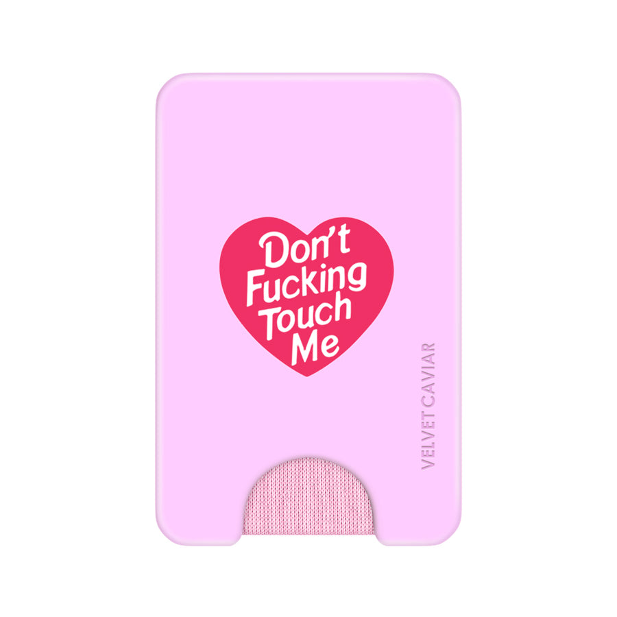 Don't F Touch Me MagSafe Wallet