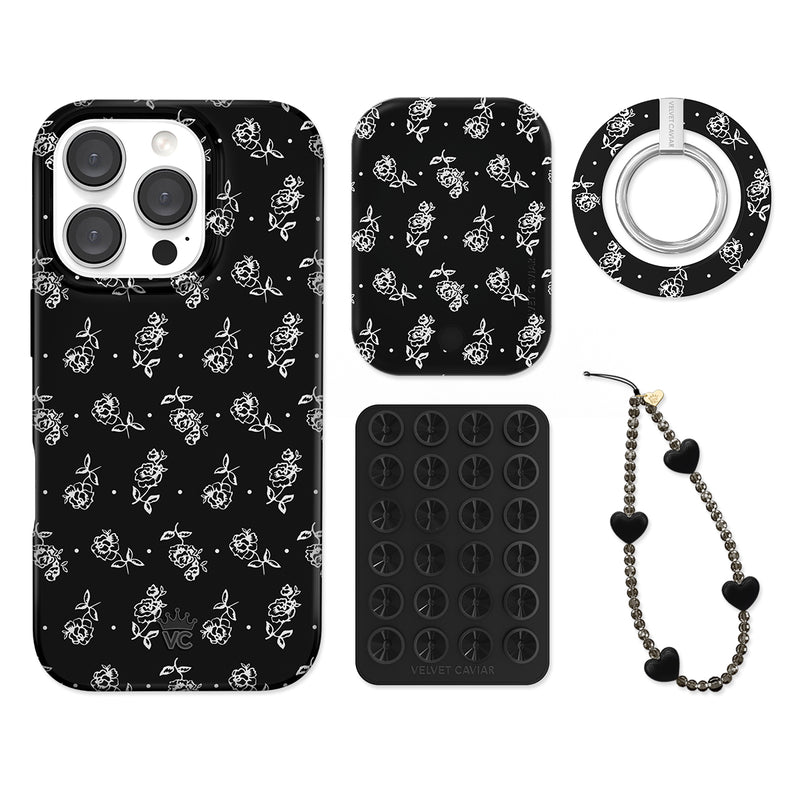 Vintage Roses iPhone Bundle Set - Grip