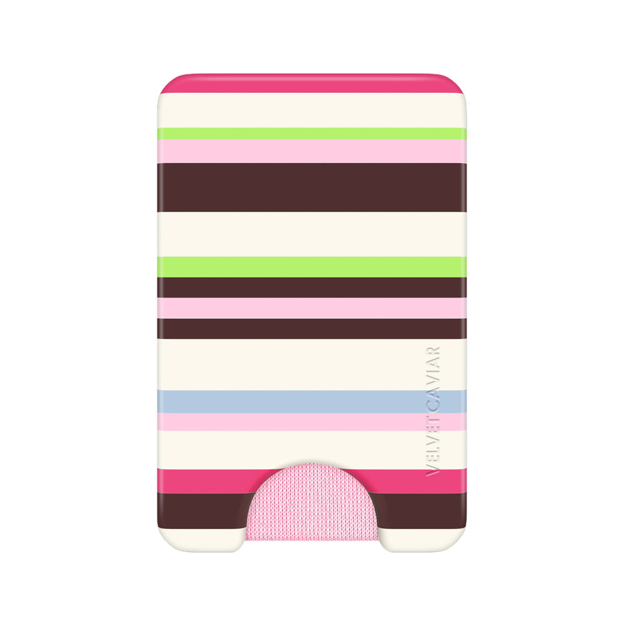 Sweet Treat Stripes MagSafe Wallet