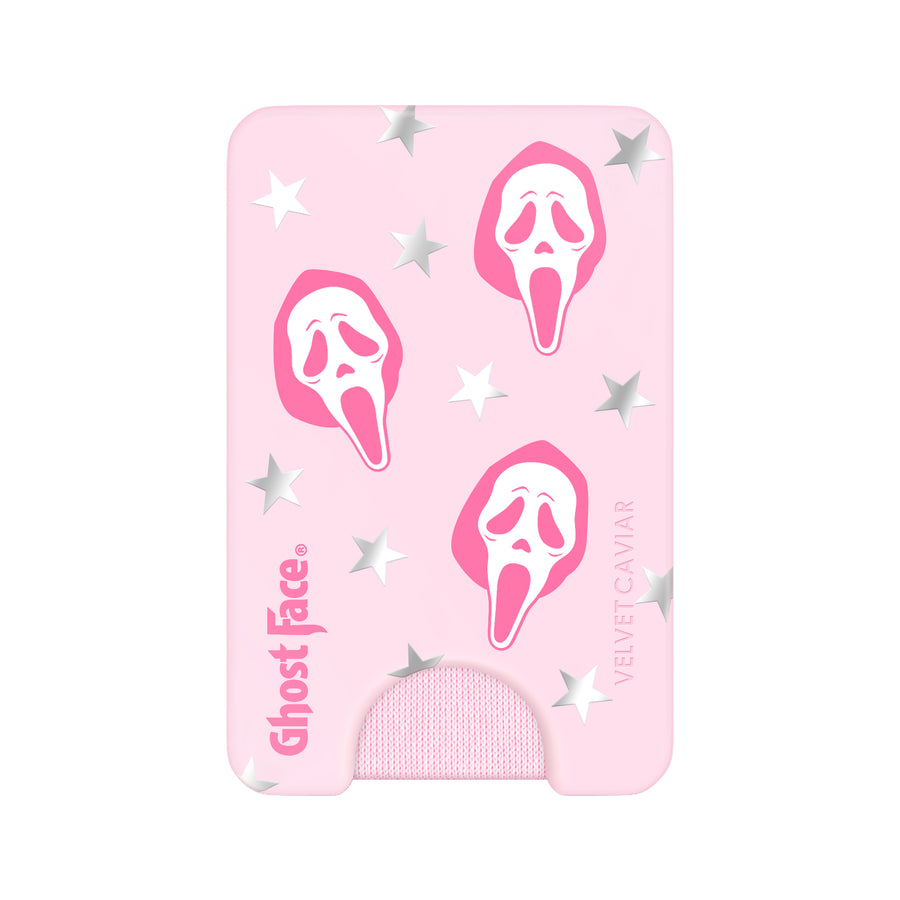 Ghost Face Call Me Pink MagSafe Wallet