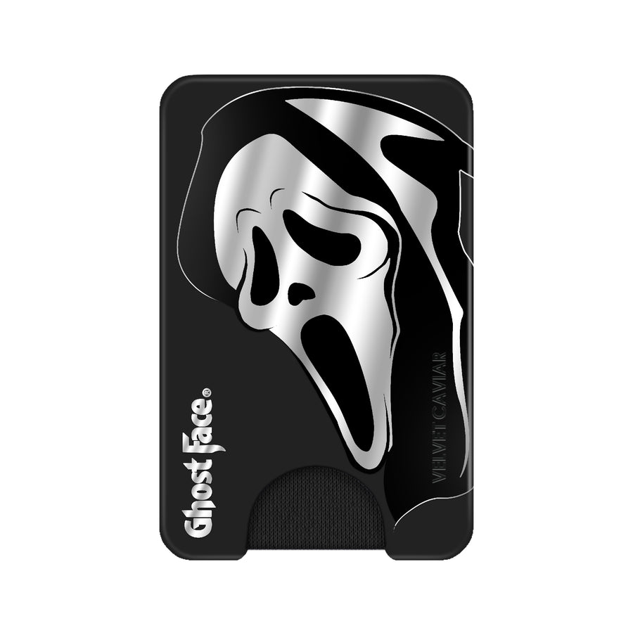 Ghost Face Killer Chrome MagSafe Wallet