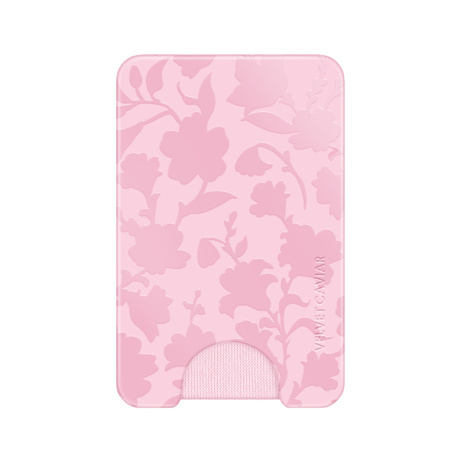 Magical Mauve Floral MagSafe Wallet