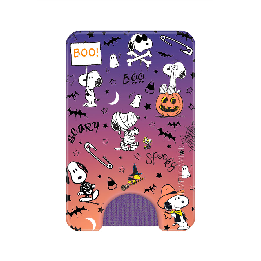Snoopy Spooky Glitter MagSafe Wallet