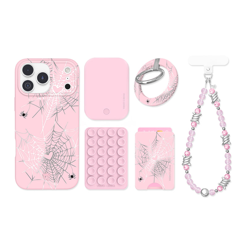 Widow’s Web Chrome iPhone Bundle Set
