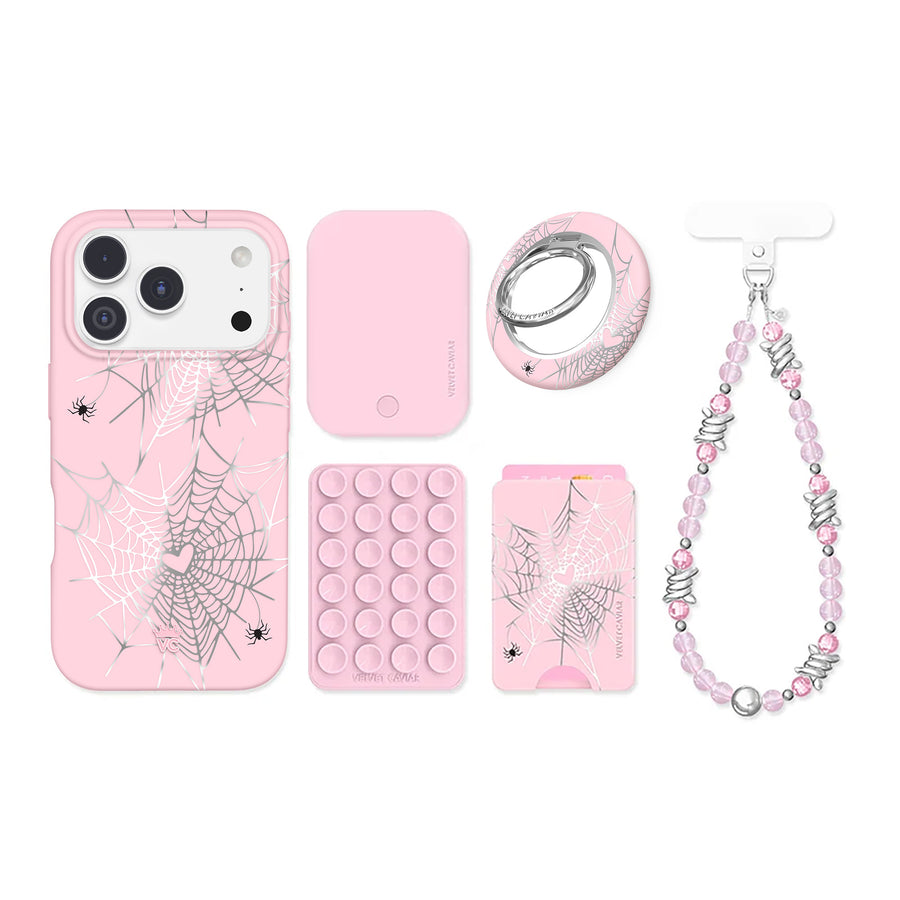 Widow’s Web Chrome iPhone Bundle Set