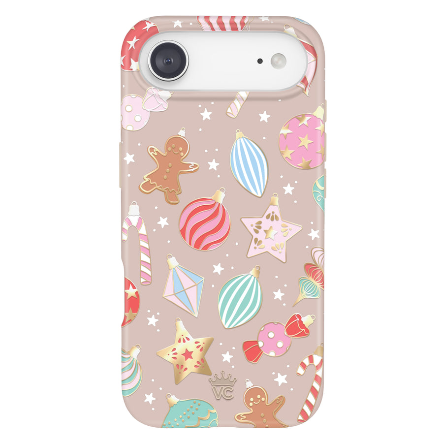 Winter Kiss Ornaments iPhone Case