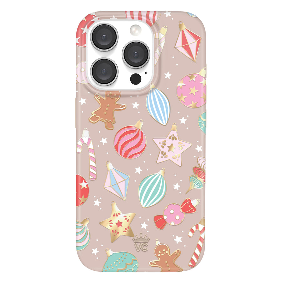 Winter Kiss Ornaments iPhone Case