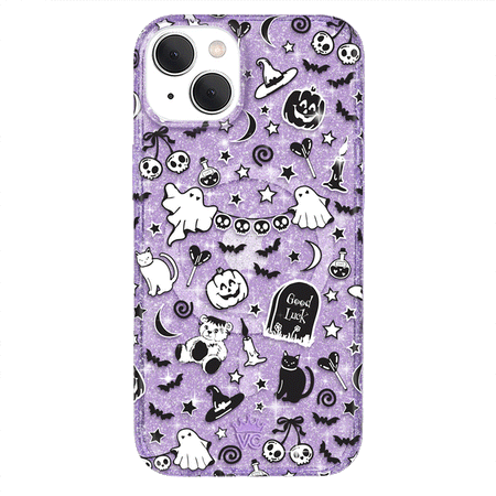 Witchy Lilac Glitter iPhone Case iPhone 15 Pro Witchy Lilac Glitter iPhone Case iPhone 15 Pro