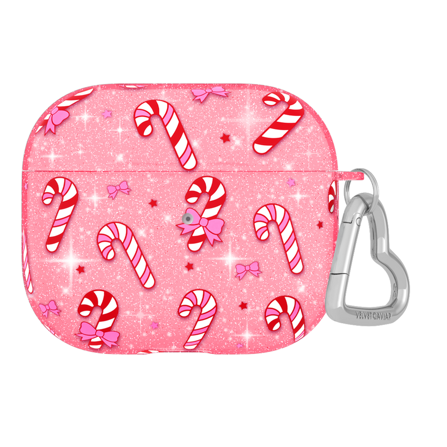 Pink Peppermint Princess AirPod Case